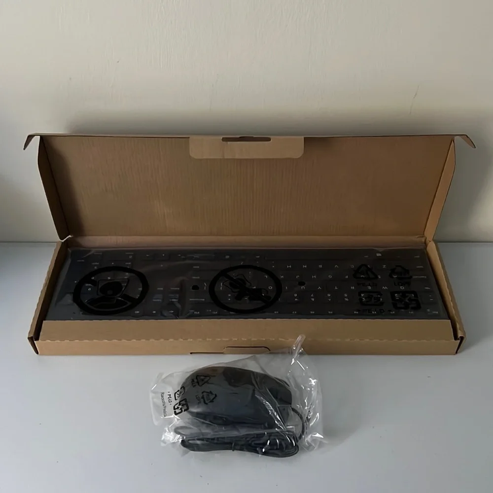 Brand New Dell Wired USB Keyboard and Mouse